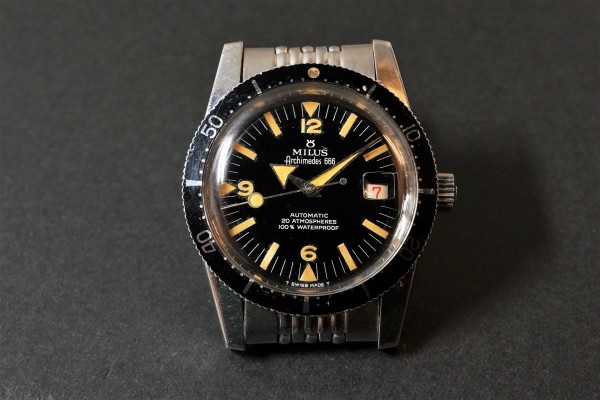 MILUS Archimedes 666 Diver（OT-01／1960ｓ)の詳細写真4枚目