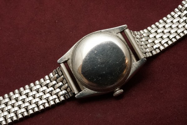 ロレックス バブルバック Ref-3372 Lemon Yellow Chage Dial（RO-31／1947年)の詳細写真8枚目