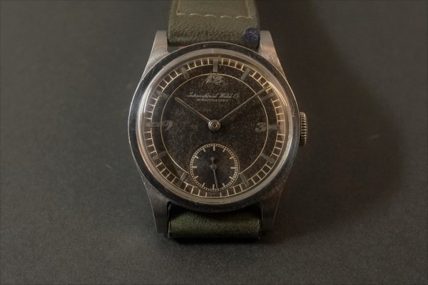 IWC Cal-83 Black Sector カラトラバ（OT-03／１９３７年)の詳細写真5枚目