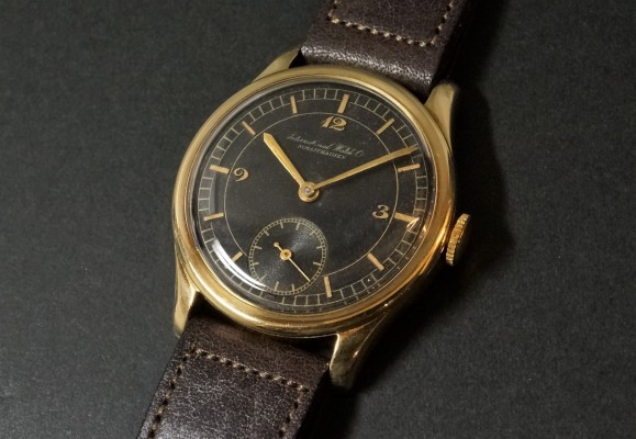 IWC Cal-83 Black Sector カラトラバ（OT-04／１９３６年)の詳細写真1枚目