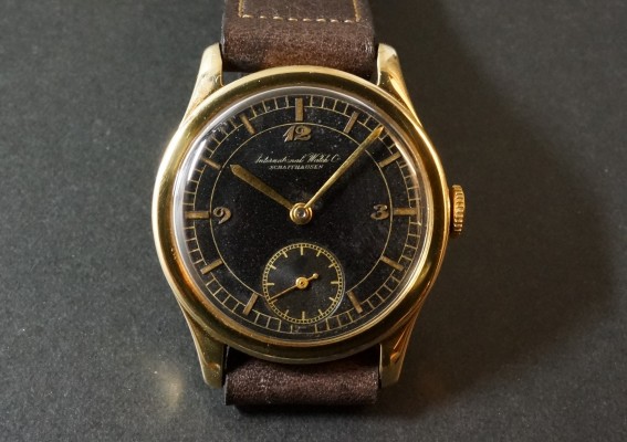 IWC Cal-83 Black Sector カラトラバ（OT-04／１９３６年)の詳細写真5枚目