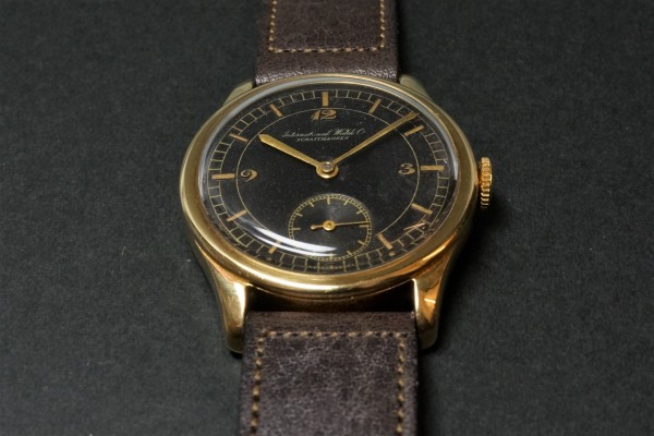 IWC Cal-83 Black Sector カラトラバ（OT-04／１９３６年)の詳細写真9枚目