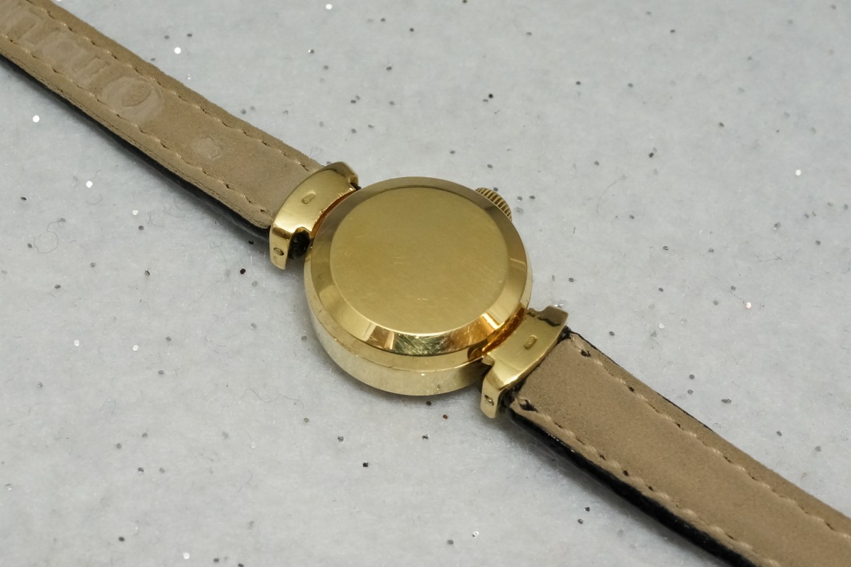 OMEGA オメガ ヴィンテージ ダイヤモンド 腕時計 K18イエロー