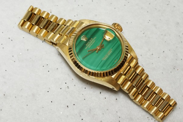 レディース ロレックス デイトジャスト Ref6917 Malachite DIAL（RL-07／1982年)の詳細写真4枚目