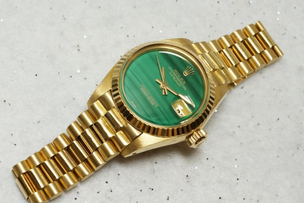 レディース ロレックス デイトジャスト Ref6917 Malachite DIAL（RL-07／1982年)の詳細写真5枚目