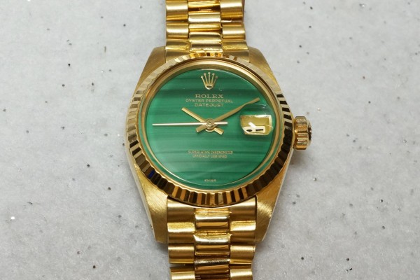 レディース ロレックス デイトジャスト Ref6917 Malachite DIAL（RL-07／1982年)の詳細写真6枚目