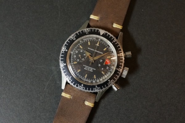 NIVADA GRENCHEN CHRONOMASTER AVIATOR SEA DIVER（ＣＨ-01／1960ｓ)の詳細写真3枚目