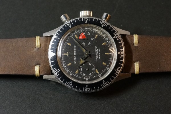 NIVADA GRENCHEN CHRONOMASTER AVIATOR SEA DIVER（ＣＨ-01／1960ｓ)の詳細写真4枚目