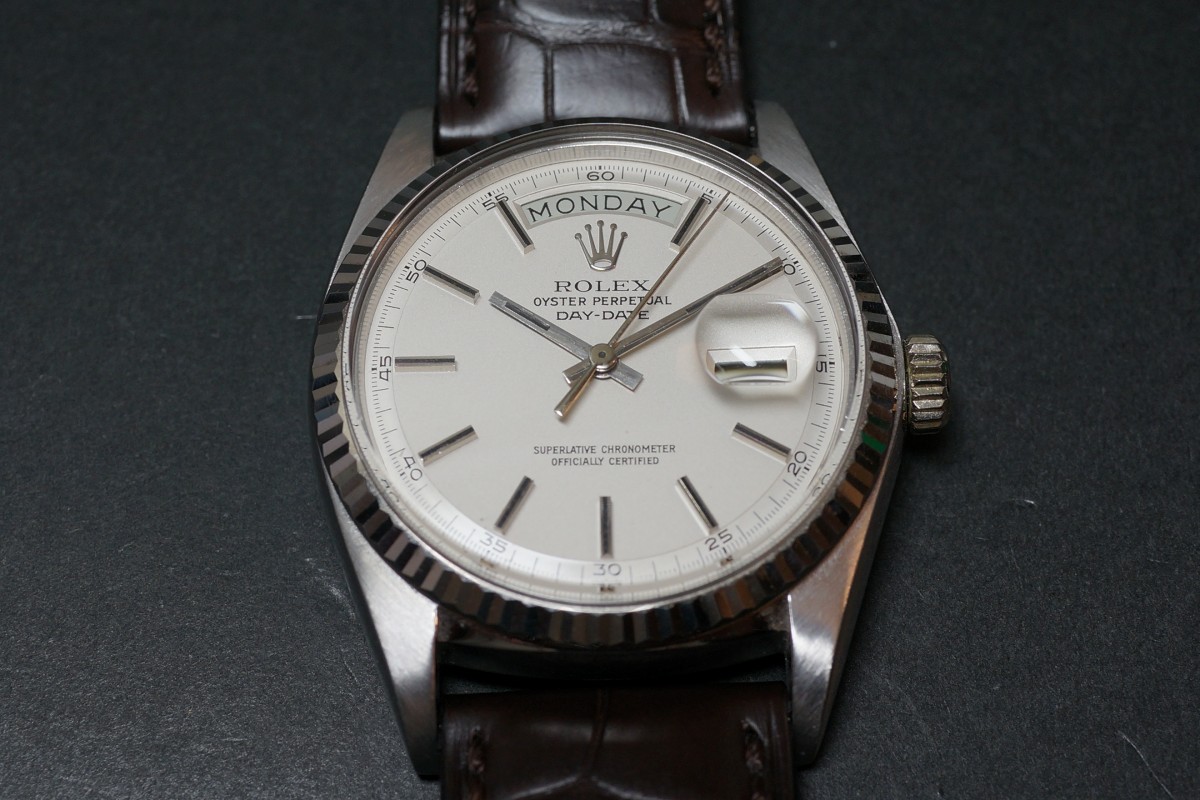ロレックス REF-1803 デイデイト WHITE SNOW DIAL（RO-01／1977 