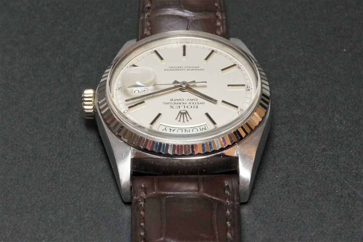 ロレックス REF-1803 デイデイト WHITE SNOW DIAL（RO-01／1977 