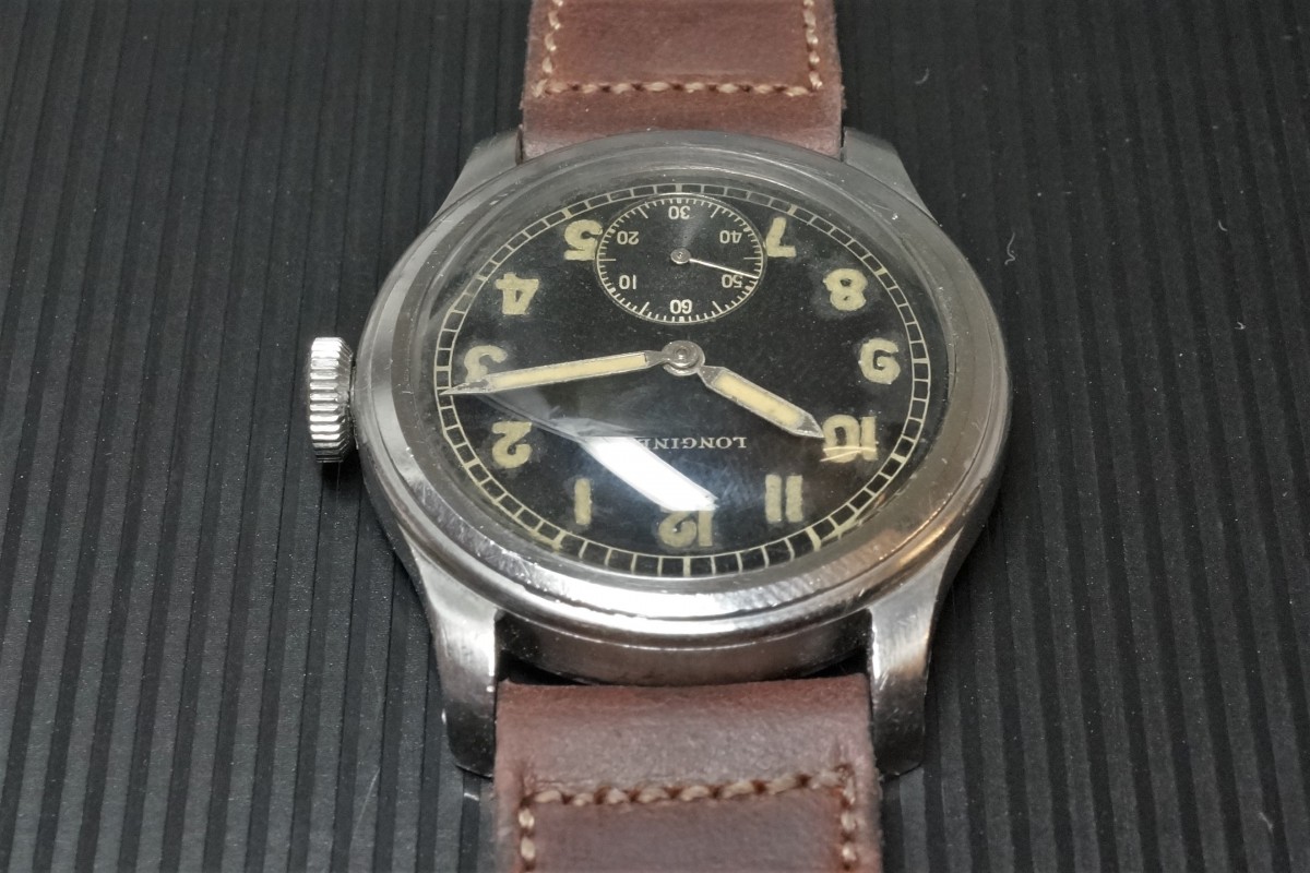 Longines Sei Tacche Waterproof Cal.12.68 Z Black Gilt（OT