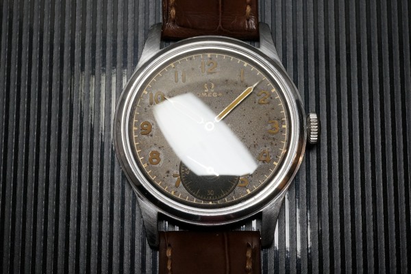 オメガ 30mm Caliber Gilt Dial（OT-04／1943年)の詳細写真6枚目