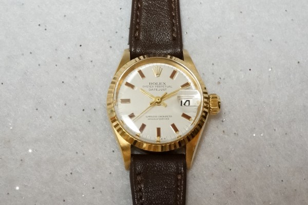 レディース ロレックス OYSTER PERPETUAL デイトジャスト Ref.6517（RL-14／1967年)の詳細写真4枚目