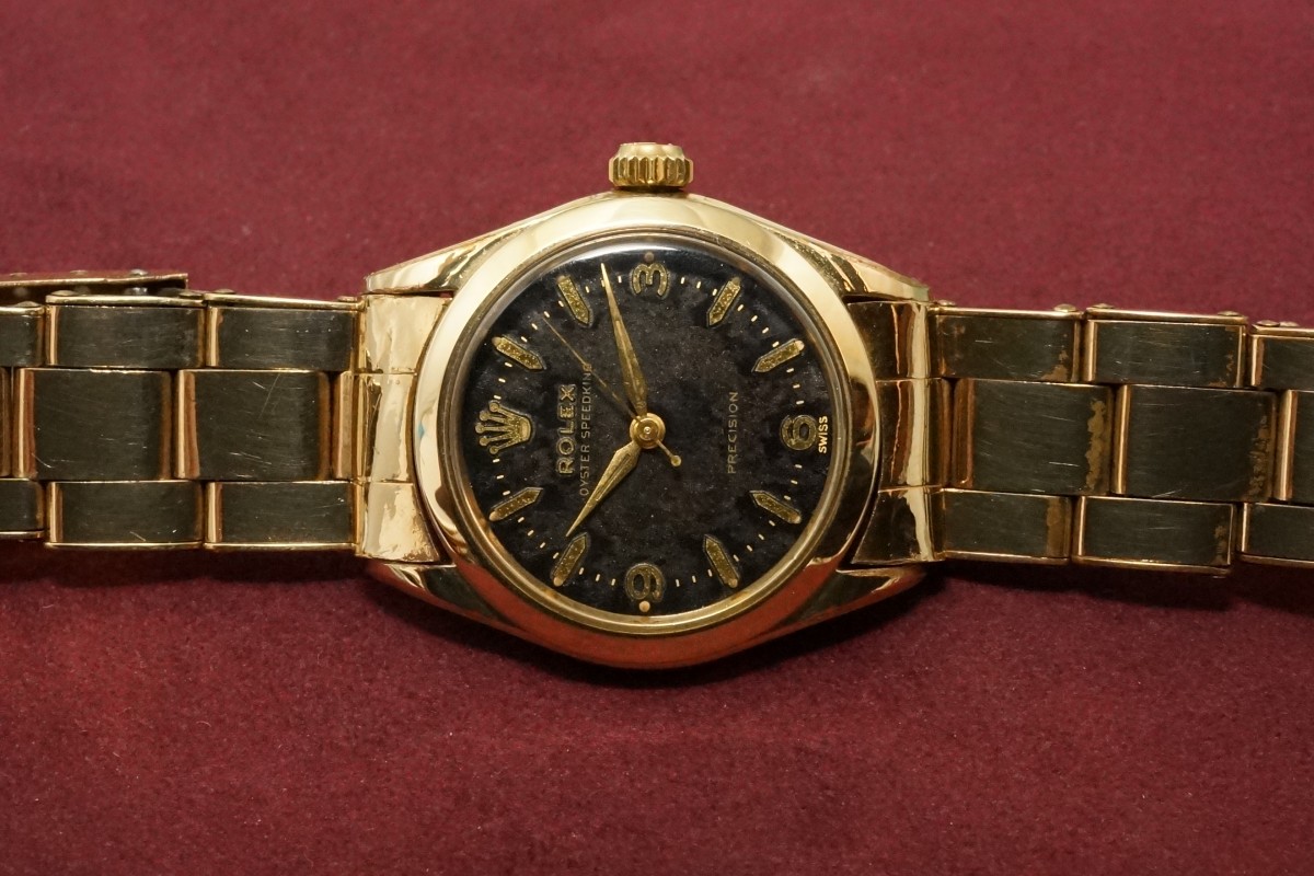 ROLEX アンティークK18　オイスター6418 スピードキング プレジション 楽天市場】ロレックス OYSTER SPEED KING スピードキング 6420