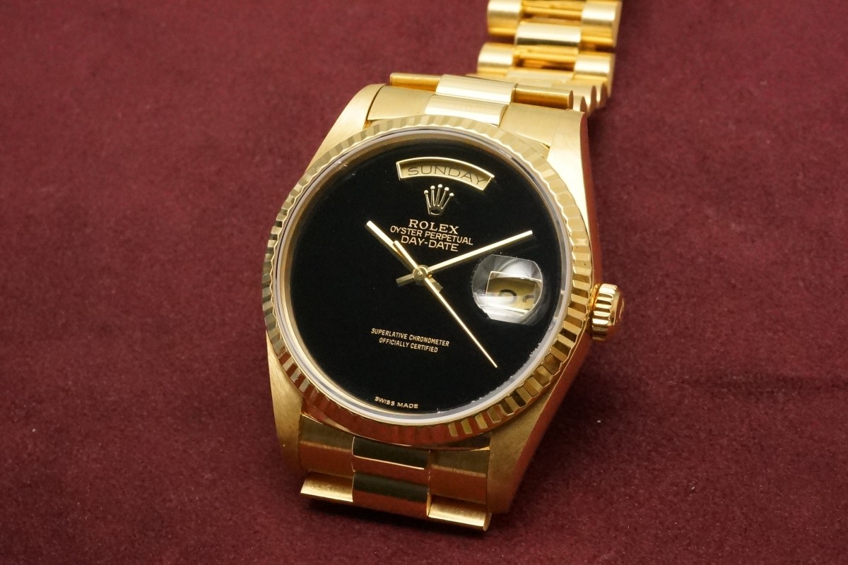 ロレックス デイデイト Ref-18238 Onix Dial（RO-55／1989年