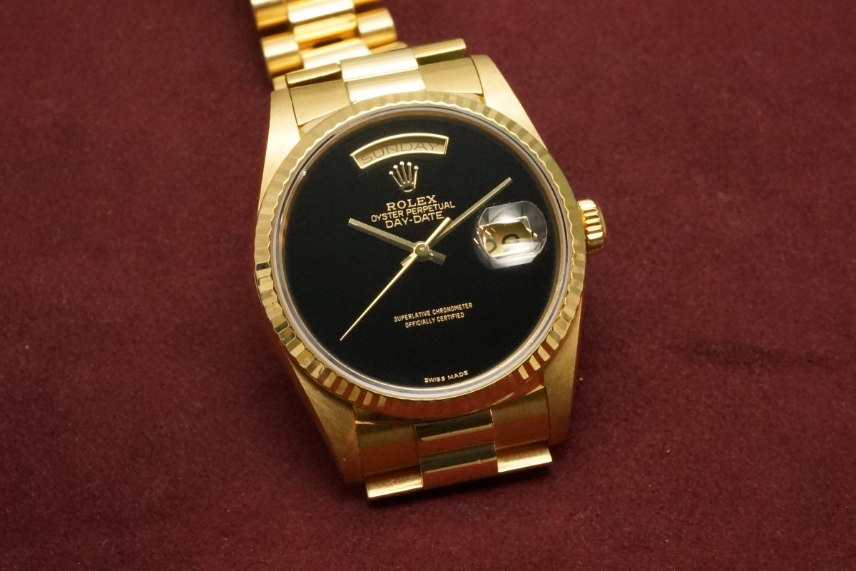 ロレックス デイデイト Ref-18238 Onix Dial（RO-55／1989年