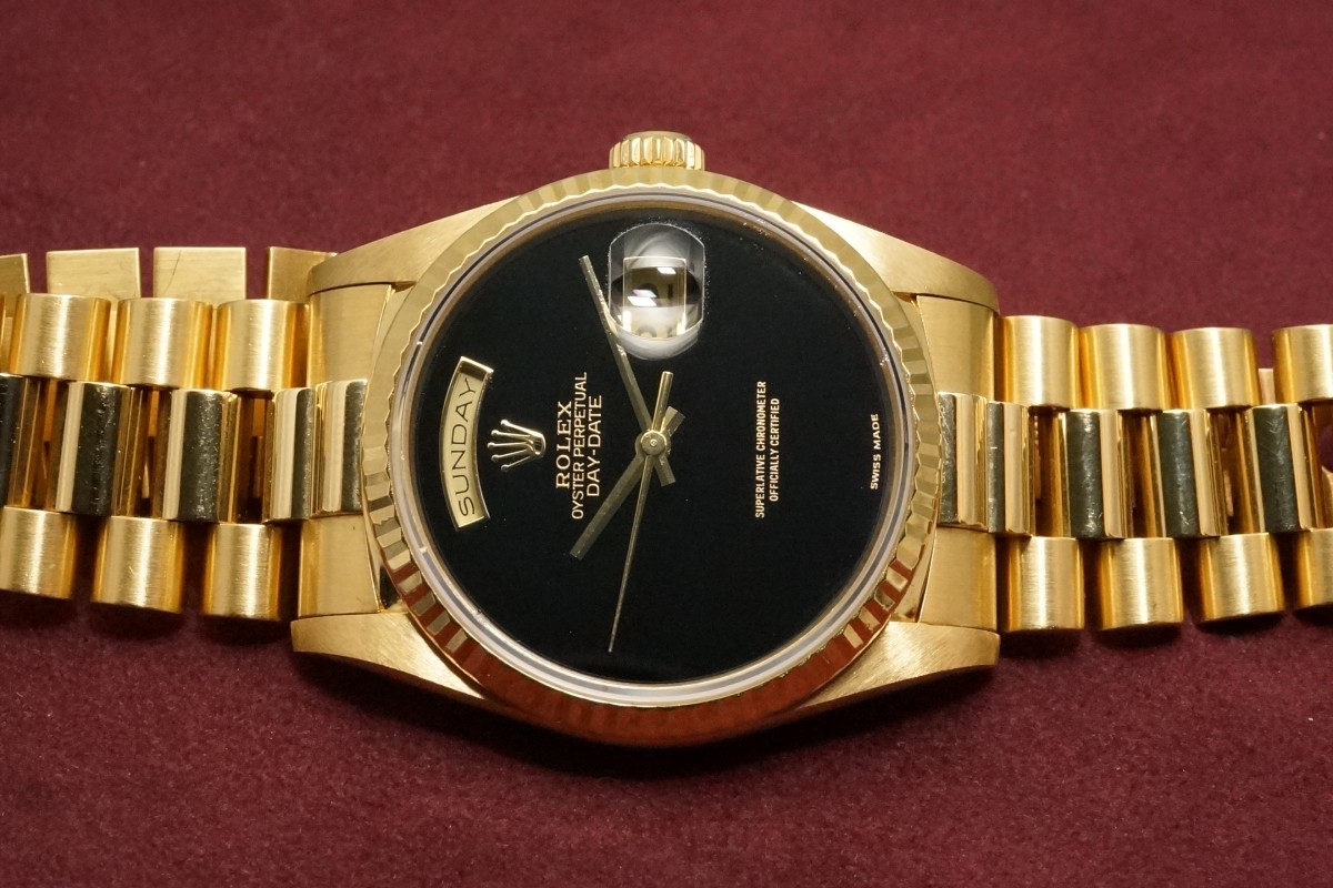 ロレックス デイデイト Ref-18238 Onix Dial（RO-55／1989年