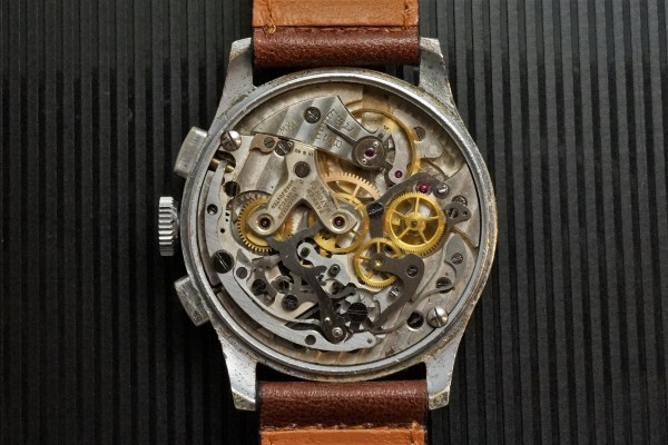 PARKER Rare Caliber Venus.165 クロノグラフ（CH-01／1940ｓ)の詳細写真16枚目