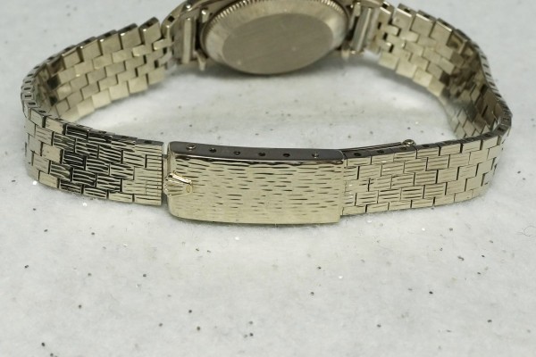 レディース ロレックス OYSTER PERPETUAL DATE 18KWG（RL-17／1970s)の詳細写真5枚目