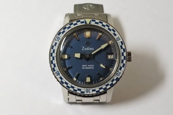 ZODIAC SEA WOLF AUTOMATIC（OT-01／1960ｓ)の詳細写真4枚目