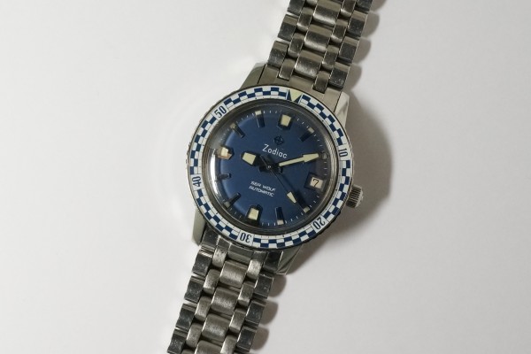 ZODIAC SEA WOLF AUTOMATIC（OT-01／1960ｓ)の詳細写真5枚目