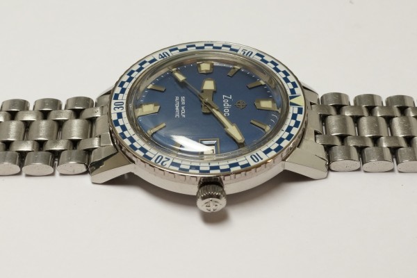 ZODIAC SEA WOLF AUTOMATIC（OT-01／1960ｓ)の詳細写真6枚目