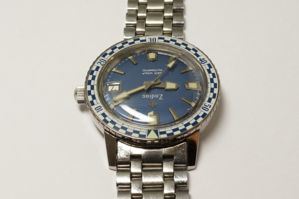 ZODIAC SEA WOLF AUTOMATIC（OT-01／1960ｓ)の詳細写真9枚目