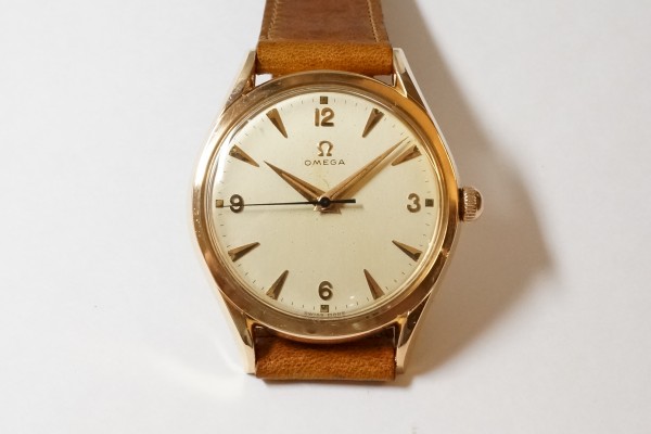 オメガ 18K Rose Gold Hand Winding Cal.283（OT-03／１９５２年)の詳細写真3枚目