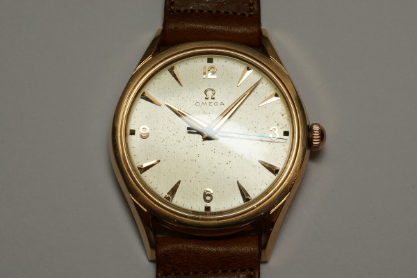 オメガ 18K Rose Gold Hand Winding Cal.283（OT-03／１９５２年)の詳細写真6枚目