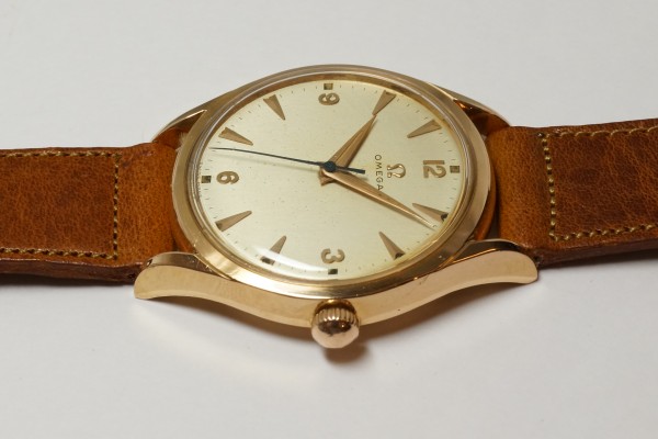 オメガ 18K Rose Gold Hand Winding Cal.283（OT-03／１９５２年)の詳細写真7枚目