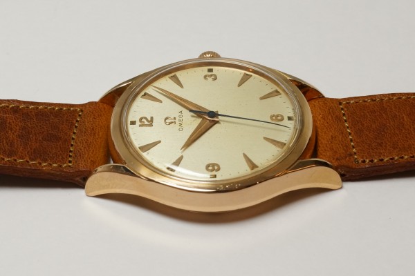 オメガ 18K Rose Gold Hand Winding Cal.283（OT-03／１９５２年)の詳細写真8枚目