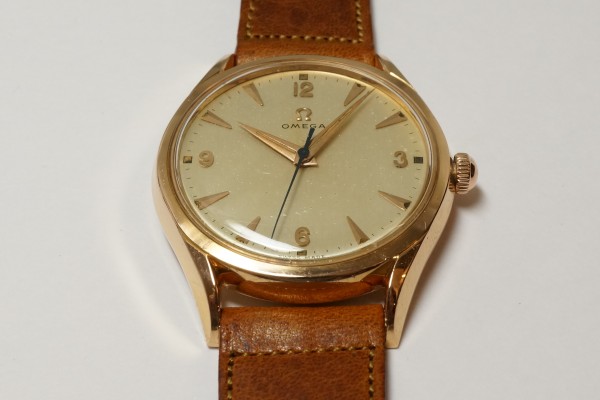 オメガ 18K Rose Gold Hand Winding Cal.283（OT-03／１９５２年)の詳細写真9枚目