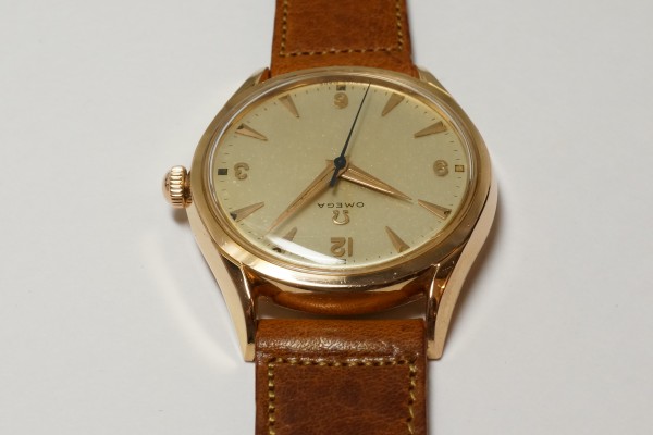 オメガ 18K Rose Gold Hand Winding Cal.283（OT-03／１９５２年)の詳細写真10枚目