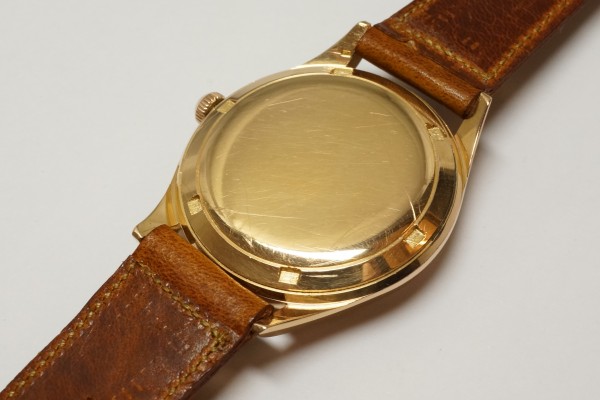 オメガ 18K Rose Gold Hand Winding Cal.283（OT-03／１９５２年)の詳細写真13枚目