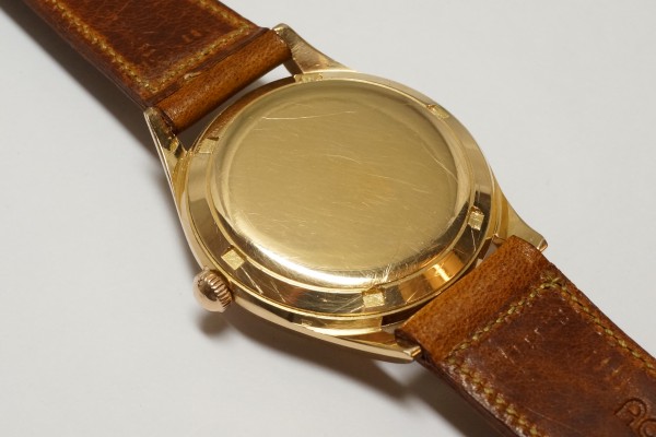 オメガ 18K Rose Gold Hand Winding Cal.283（OT-03／１９５２年)の詳細写真14枚目