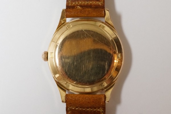 オメガ 18K Rose Gold Hand Winding Cal.283（OT-03／１９５２年)の詳細写真15枚目