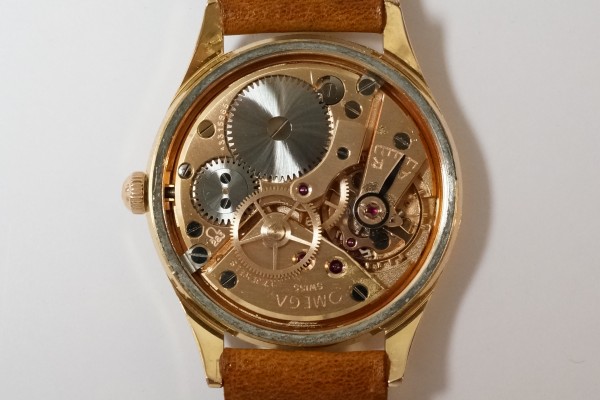 オメガ 18K Rose Gold Hand Winding Cal.283（OT-03／１９５２年)の詳細写真16枚目