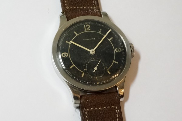LONGINES カラトラバ Black Sector Dial（OT-03／1940年)の詳細写真2枚目