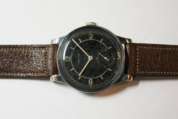 LONGINES カラトラバ Black Sector Dial（OT-03／1940年)の詳細写真3枚目
