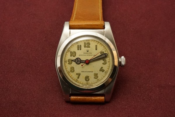 ロレックス バブルバック Ref-2940 All Arabic Luminous（RO-69／1945年)の詳細写真2枚目