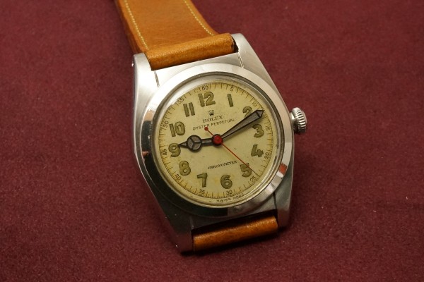 ロレックス バブルバック Ref-2940 All Arabic Luminous（RO-69／1945年)の詳細写真4枚目