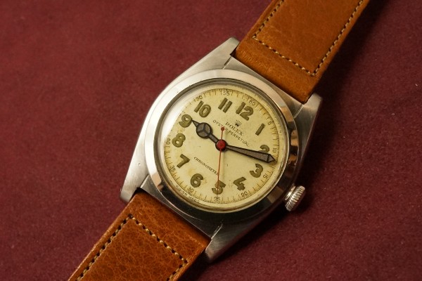 ロレックス バブルバック Ref-2940 All Arabic Luminous（RO-69／1945年)の詳細写真5枚目
