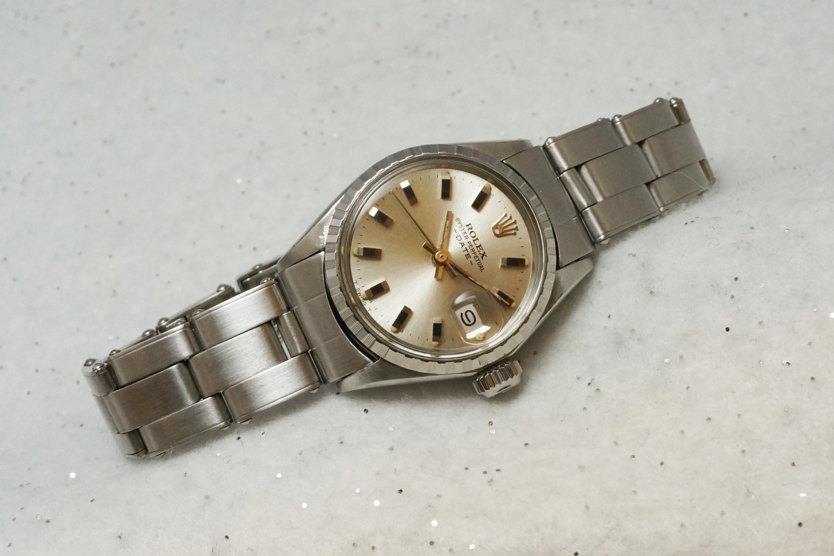 ロレックス リベットブレス ジャンク品 レディース