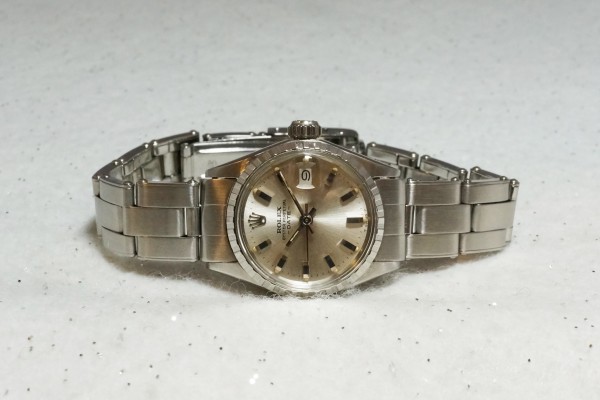 レディース ロレックス OYSTER PERPETUAL DATE Ref.6524 Mint!!（RL-18／1968年)の詳細写真3枚目