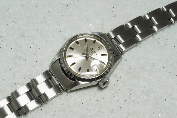 レディース ロレックス OYSTER PERPETUAL DATE Ref.6524 Mint!!（RL-18／1968年)の詳細写真5枚目