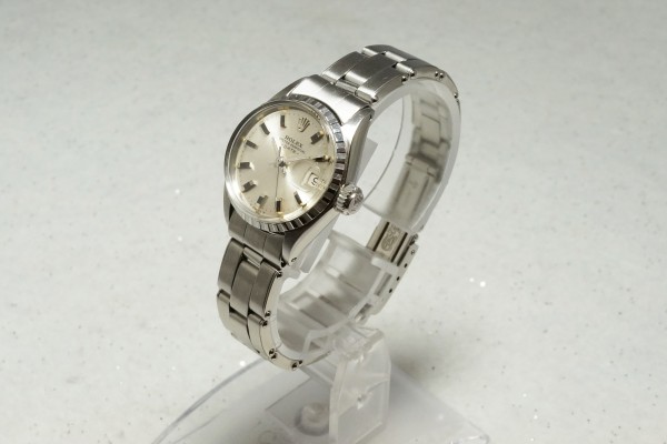 レディース ロレックス OYSTER PERPETUAL DATE Ref.6524 Mint!!（RL-18／1968年)の詳細写真9枚目