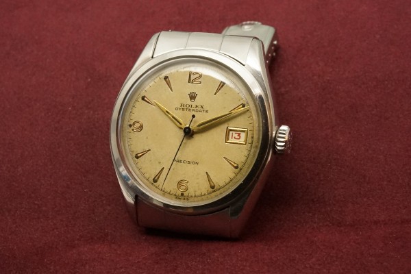 ロレックス OYSTERDATE Ref-6094 All Red Calendar（RO-71／1953年)の詳細写真3枚目