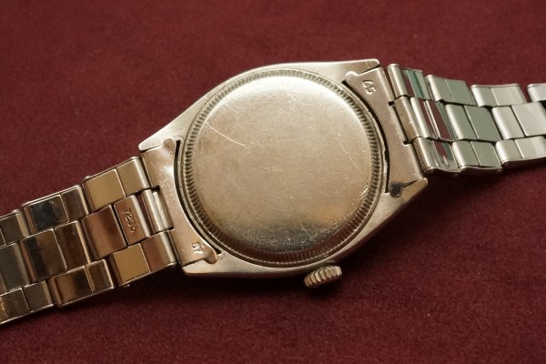 ロレックス OYSTERDATE Ref-6094 All Red Calendar（RO-71／1953年)の詳細写真8枚目