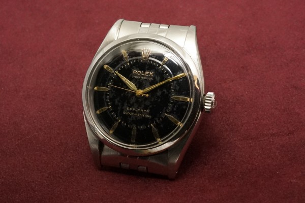 ロレックス EXPLORER Ref-6298 Gilt/Gloss Dial（RS-04／1954年)の詳細写真3枚目