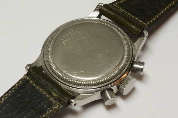 UNIVERSAL GENEVE COMPUR 30 Black Gilt Dial（CH-01／１９４０年)の詳細写真11枚目
